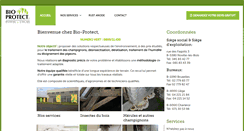 Desktop Screenshot of bioprotect.be