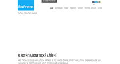 Desktop Screenshot of bioprotect.cz