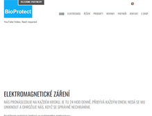 Tablet Screenshot of bioprotect.cz